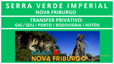 Transfer Chegada ou Saída - Nova Friburgo - RJ